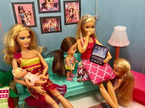 Barbie IPad Breaks! Haley and Ally!