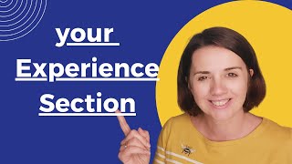 How to add to your LinkedIn Experience Section