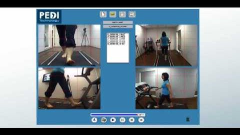 PediGait motion capture and video gait analysis system