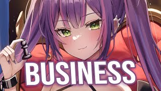 Nightcore - None Of Your Business (Lyrics) (Matilde G)