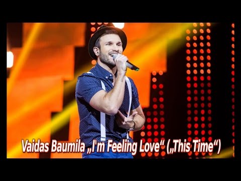 Atlikėjas Vaidas Baumila atliko „eurovizinį“ kūrinį „This Time“