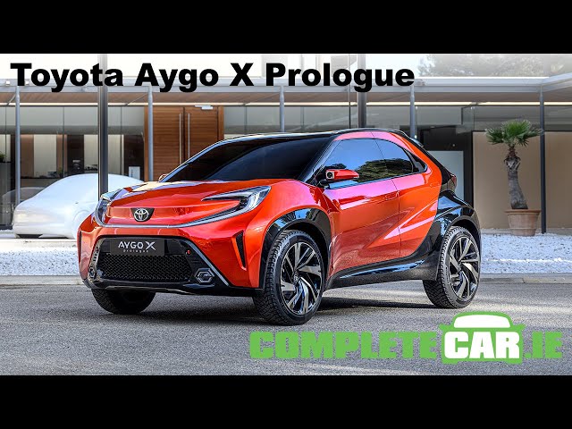 Toyota Aygo X Prologue previews new compact crossover 