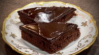 Сладкиш “Негърче” от детството - много лесен, вкусен и шоколадов / шоколадный пирог / chocolate pie