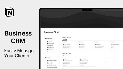 Revolutionize Your Business with Our Ultimate CRM Notion Template
