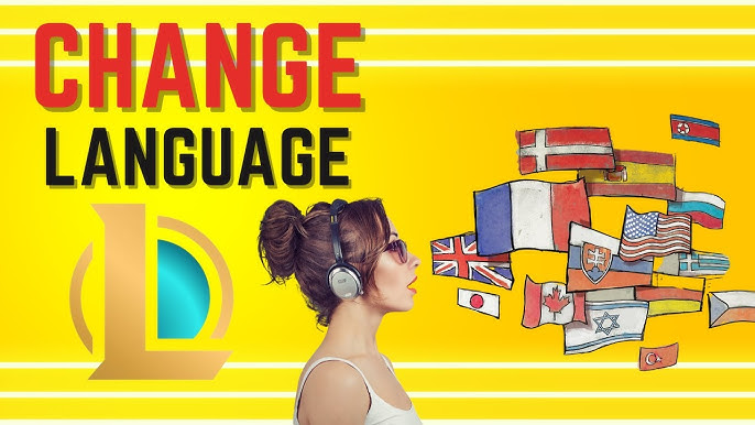 League Of Legends - How to change Client Language 2015 (English