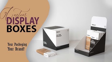 Custom  Display Boxes | Display Packaging | Umbrella Custom Packaging USA