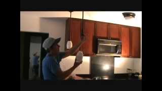 How to remove a pendant light fixture
