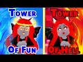 I RAGE QUIT Playing TOWER OF FUN! (Roblox)