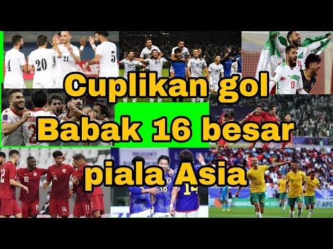 Cuplikan gol babak 16 besar Piala asia 2024