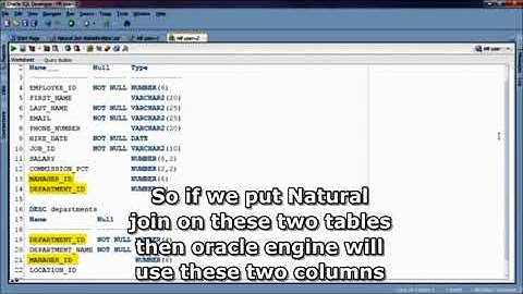 SQL tutorial 25  SQLJoins  Natural Join With ON and USING clause computer tips and triks pro