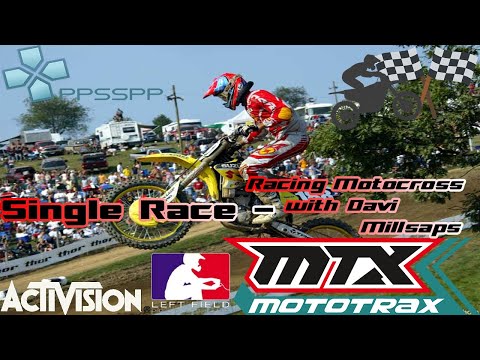 MTX Mototrax PSP Exhibition Single Race Racing On Motocross With Davi Millsaps 2 2