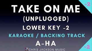 A-ha - Take On Me (Unplugged) - Lower Key (-2) Piano & Cello Acoustic Karaoke / Backing Track