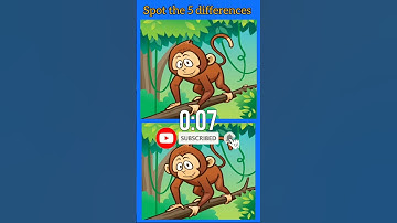 Spot the 5 differences | 5 differences #shorts
