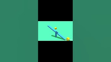 3D animation  CUBE VS BALL  physics gravity  my first short video #viralshorts  200K views target 🥰😍