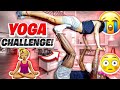 YOGA CHALLENGE WITH @Wooda 😭❤️ **HE DROPPED ME**