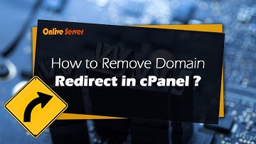 Remove Domain Redirect in cPanel with@OnliveServer