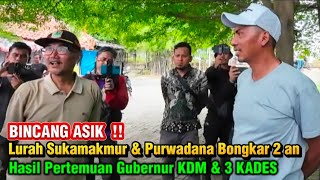 Download Lagu BINCANG ASIK ‼️Lurah Purwadana \u0026 Lurah Sukamakmur Bongkar Hasil Pertemuan 3 Kades Dan Gubernur KDM MP3