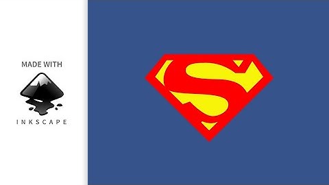 Inkscape Howto - Superman Logo