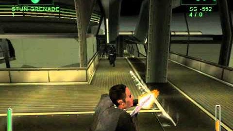 Enter The Matrix. Ghost. PART 4. (The Airport-Monorail) Lvl 4.avi