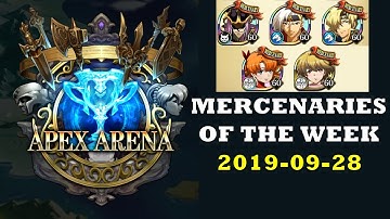 Langrisser M - Apex Arena S1 Mercenaries, Week of 2019-09-28