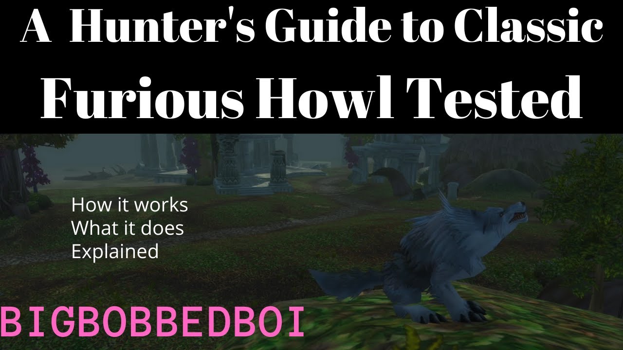 maat Nat Dood in de wereld Furious Howl Tested and Explained : WoW Classic Hunter's Guide | Tutorial -  YouTube