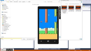 Flappy bird creating in unity 2D 4.3.3