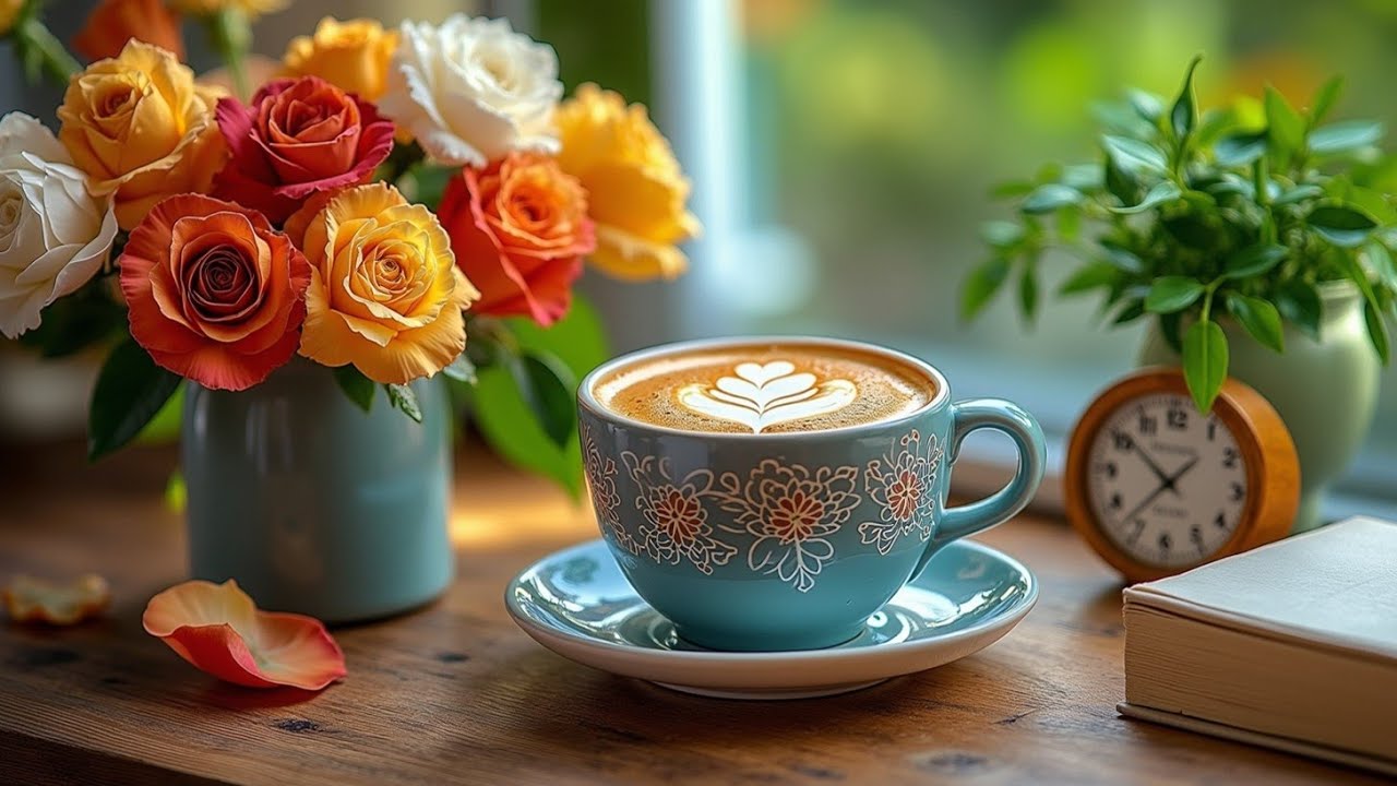 Savor the Serenity: A Relaxing Coffee Cup Experience with Calming Music ...