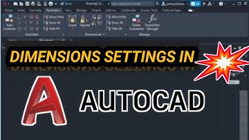 Dimensions Settings In Autocad|| Autocad Ma Dimension Settings Kasari Change Garne (In Nepali)