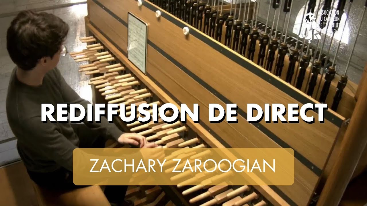 (Rediffusion du direct) Concert du 18 octobre 2025 - Zachary Zaroogian
