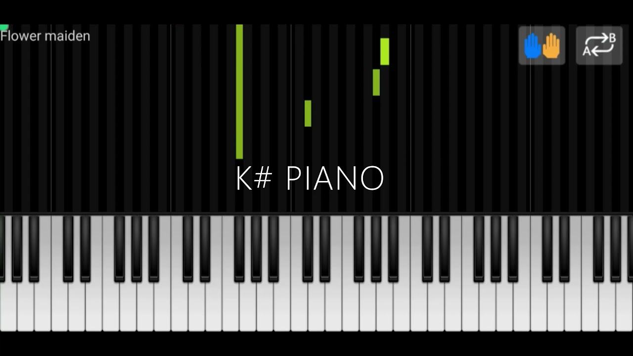 Dzivia - Flower Maden Piano Cover/Tutorial + sheets/midi