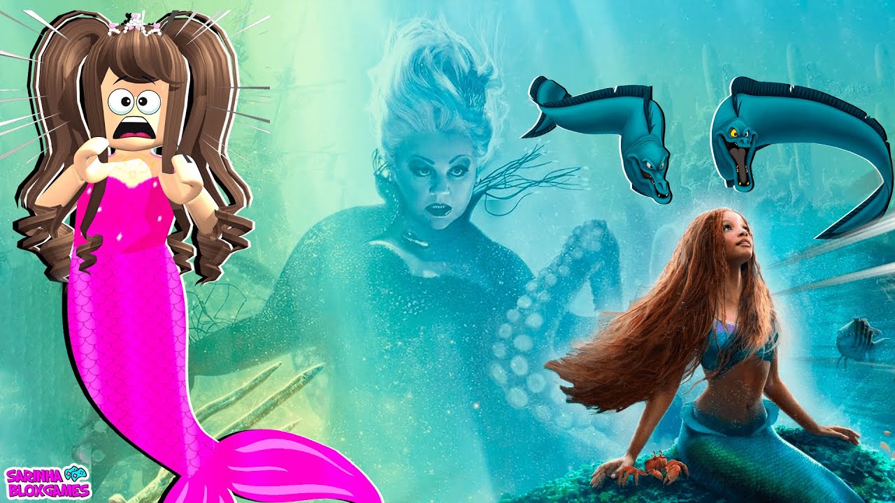 A PEQUENA SEREIA ESTÁ EM PERIGO - SAVE LITTLE MERMAID! (Obby) Roblox