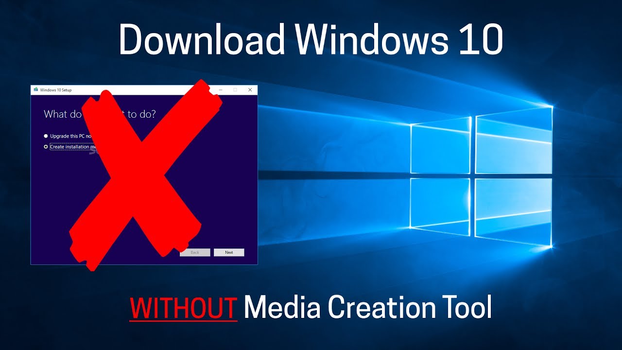 how to download windows 10 without media creation tool