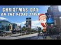 Las Vegas Strip Walk on Christmas Day 🎄