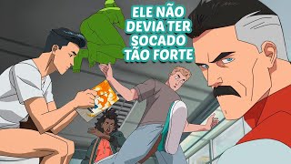 ELE TAVA CHORANDO PORQUE TOMOU UM SOCO DO PAI?