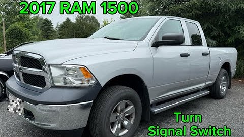 Turn signal switch replacement  4th gen ram