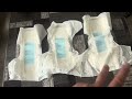 Comparing Incontrol Adult Diaper Sizes ~ Small to Large