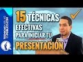 Como Hacer un Discurso: 15 Técnicas Efectivas Para Iniciar Tu Presentación | Tecnicas de Oratoria