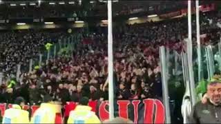 Curva Sud ha superato l'intero stadio alla partita Juventus - Milan (31.3.2018.)