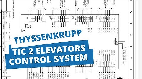 #elevator #thyssenkrupp ThyssenKrupp Elevators control system completed details about tic- 2