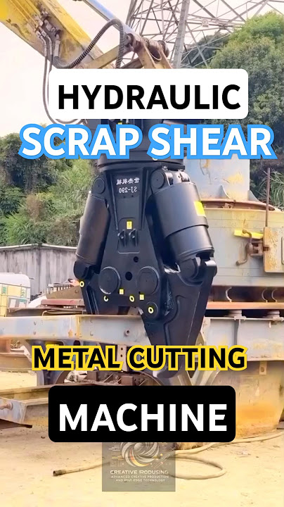 Hydraulic Scrap Shear: Metal Cutting Machine for the Recycling Industry