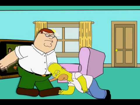 Family Guy Meets The Simpsons