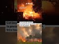 Incendie sur la presqu’île du cap Ferret : plus de 10 000 hectares brûlés