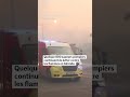 Incendie sur la presqu’île du cap Ferret : plus de 10 000 hectares brûlés
