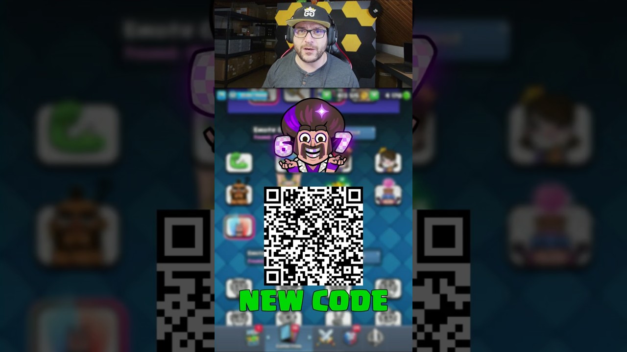 [Working] NEW 6 7 Emote code in Clash Royale!🏆 