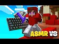 KEYBOARD + MOUSE SOUNDS ASMR v8 HYPIXEL BEDWARS