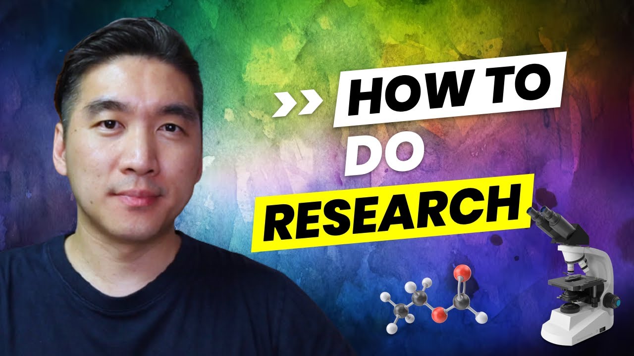 how to write a research paper youtube video
