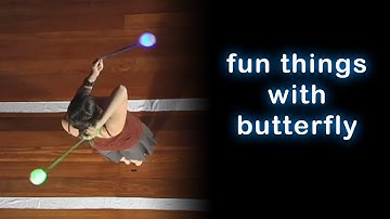 Beginner Poi Dancing Lesson: Fun things with Butterfly