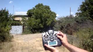 Quadcopter 210 barometer altitude hold test