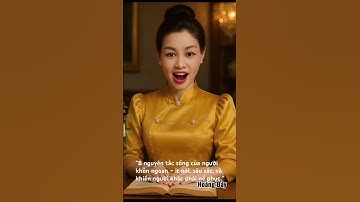 8 NGUYÊN TẮC SỐNG CỦA NGƯỜI KHÔN NGOAN.