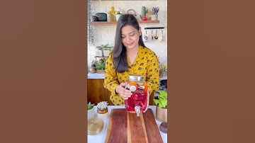 Beetroot Detox Water For Summers | WeightLoss | Clear Skin | #shorts #viral #trending